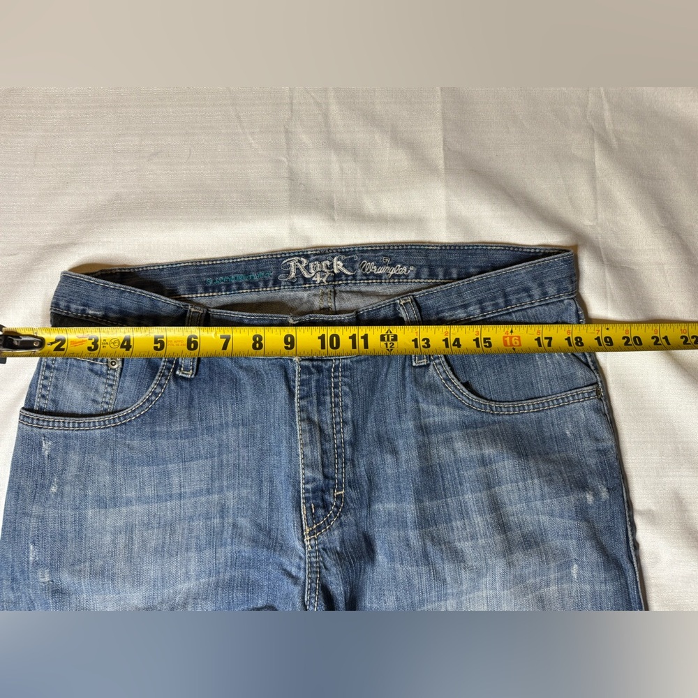 Rock '47 By Wrangler Women’s Boot Cut Denim Jeans Medium Wash Size 31 - Picture 7 of 11
